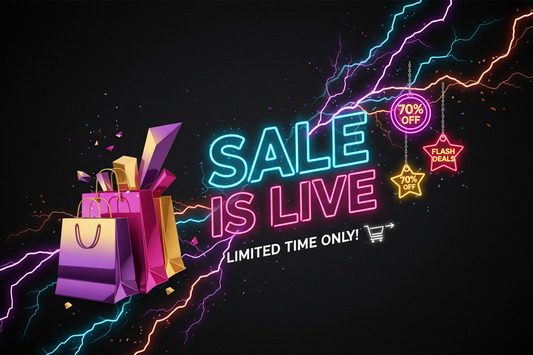 Sale Is Live Banner 2