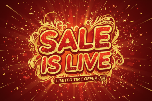 Sale Is Live Banner